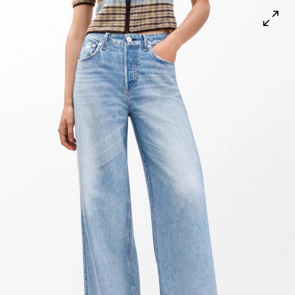 Rag & Bone wide leg sweatpants jeans